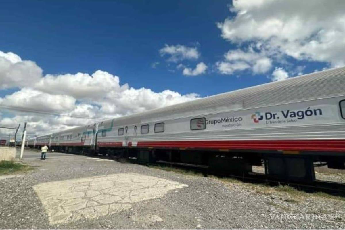 Lleva Dr. Vagón salud gratuita a Ciudad Frontera y la Región Centro de Coahuila