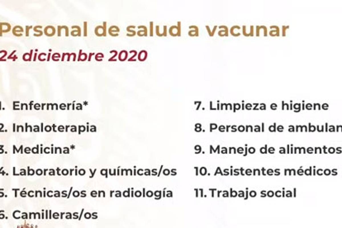 $!Presenta López-Gatell proceso de vacunación contra COVID; arranca en CDMX, Toluca y Querétaro
