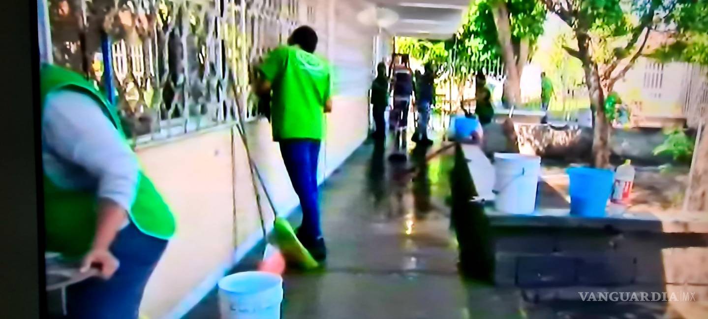 $!Emprende Peñoles limpieza en escuelas de Torreón