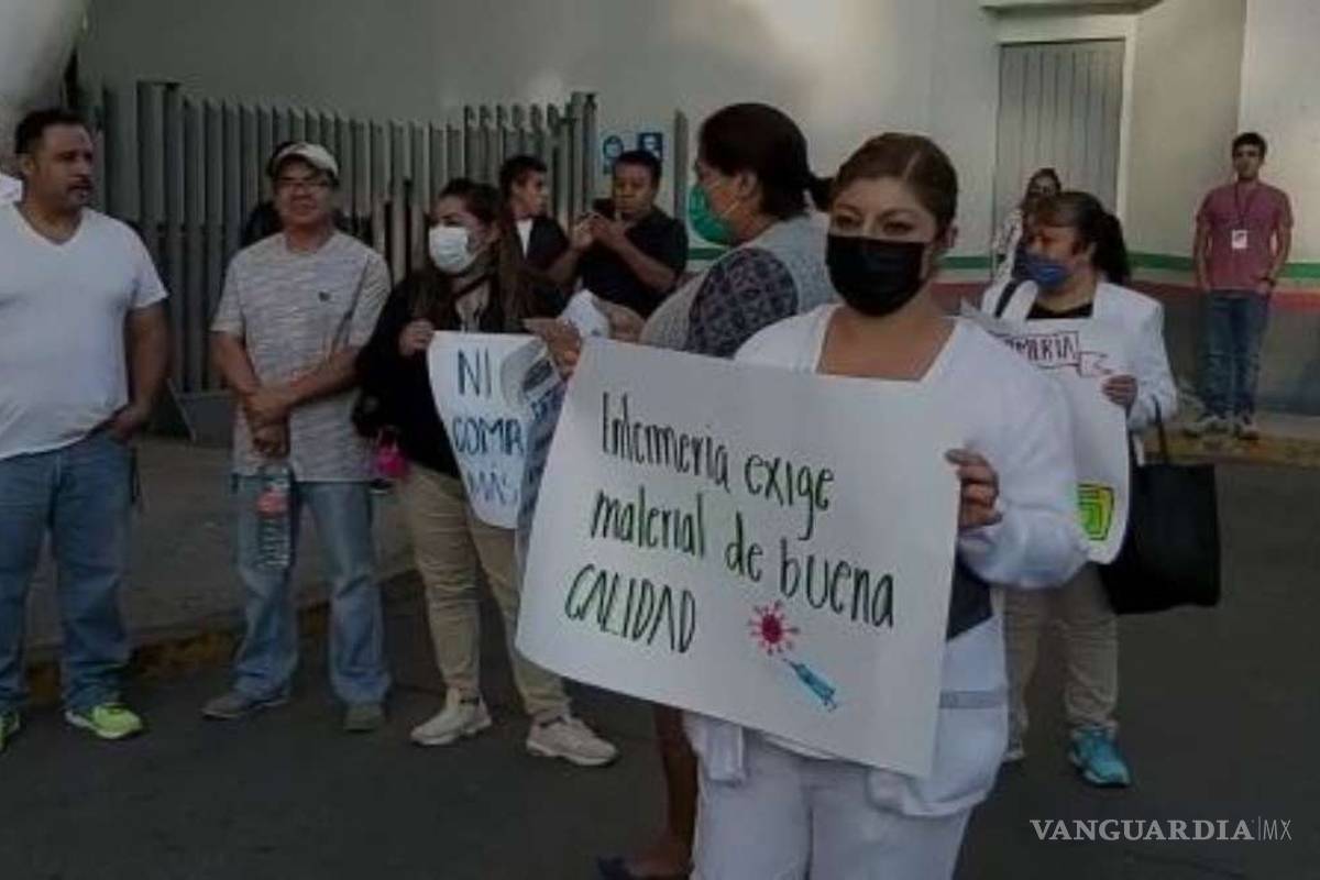 Médicos del IMSS amenazan con paro por falta de insumos