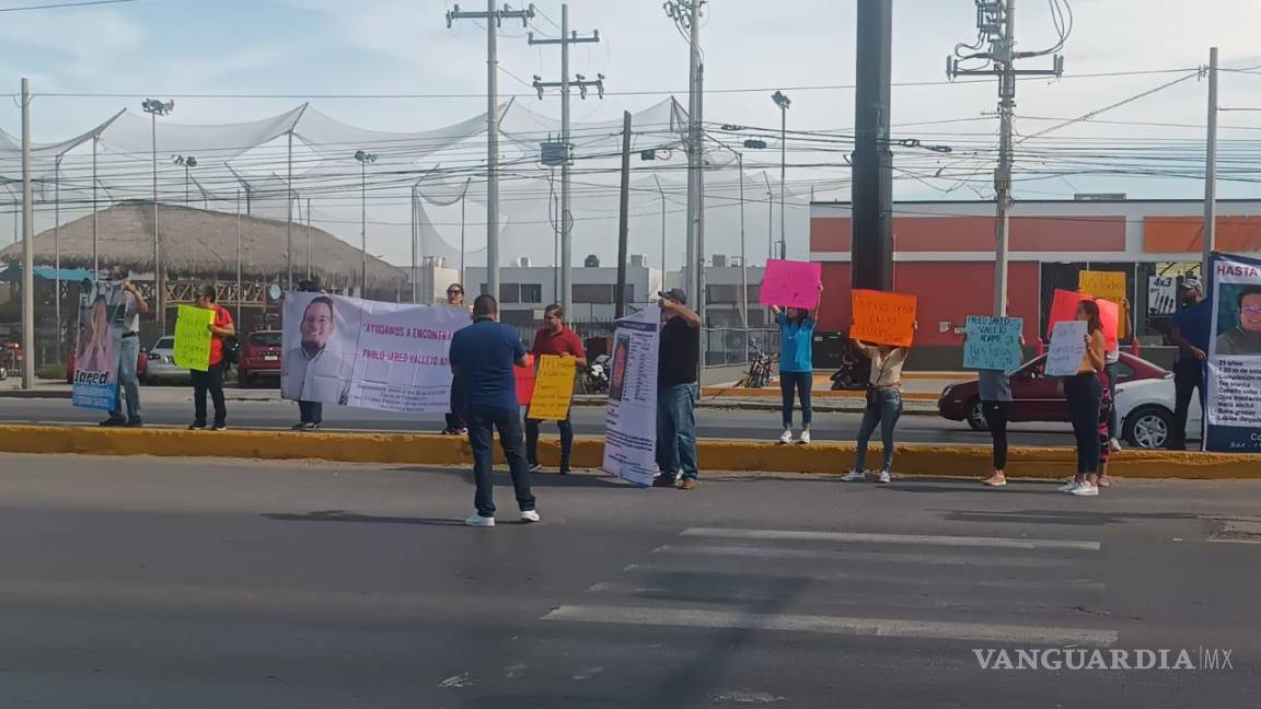 Torreón: Sigue la lucha, novia de Pablo Jared se manifiesta para exigir apresurar la búsqueda