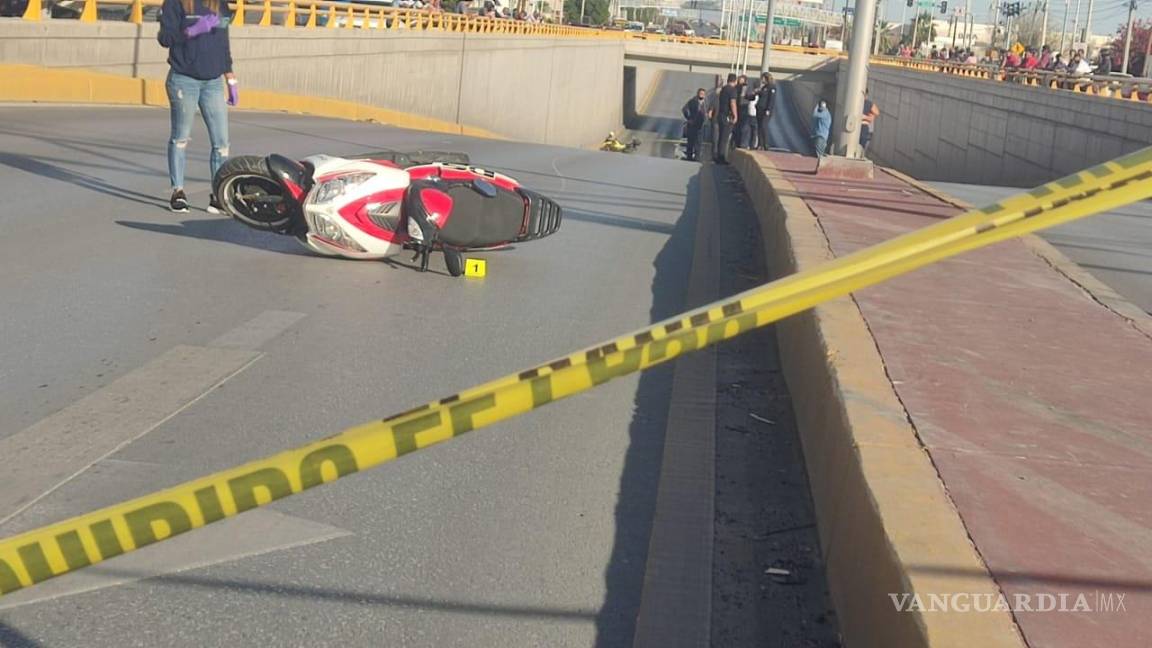 Muere motociclista en Torreón; iba sin casco
