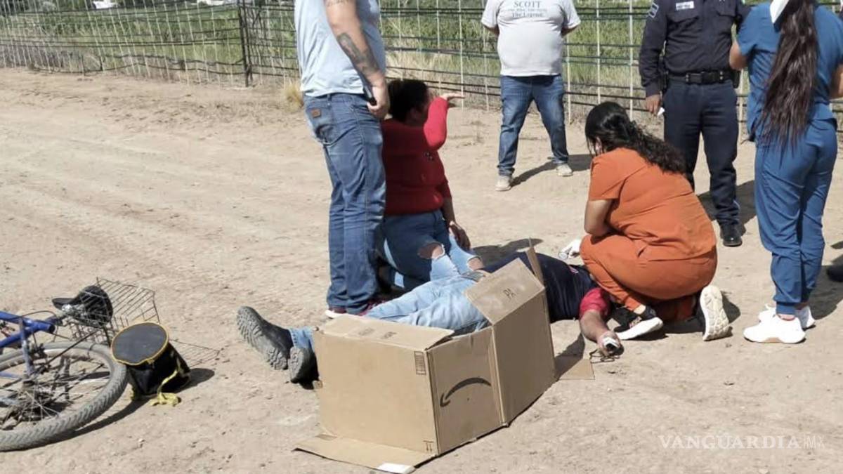 Muere guardia de seguridad mientras conducía su bicicleta, en Saltillo