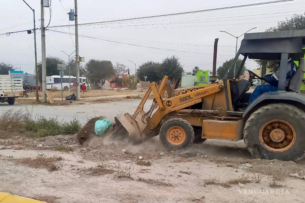 Inician trabajos de limpieza y ‘descacharrización’ urbana en Ramos Arizpe