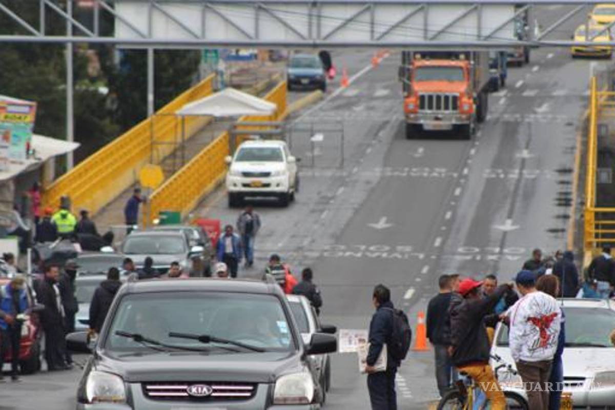 Anuncia Colombia cierre de fronteras por jornada protestas