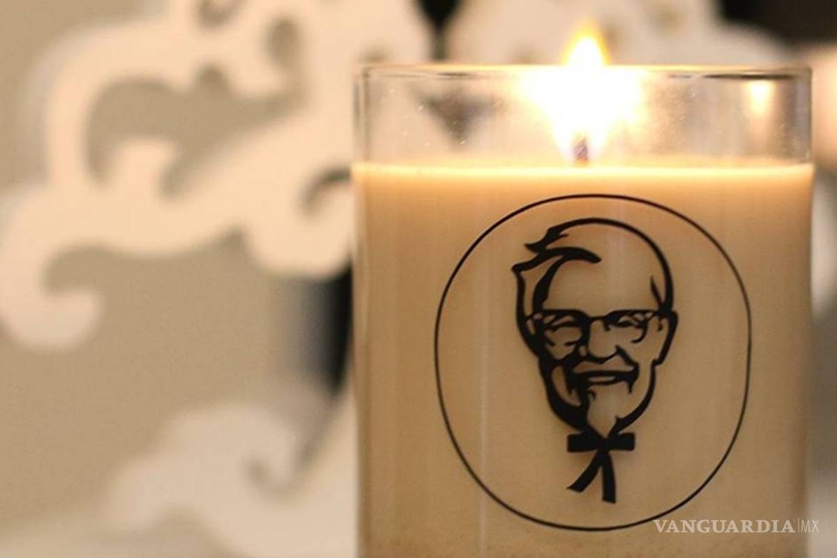 Llega el aroma de KFC a tu hogar... en una vela perfumada