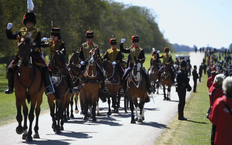 $!Así se despide la familia real británica del príncipe Felipe, esposo de la reina Isabel II