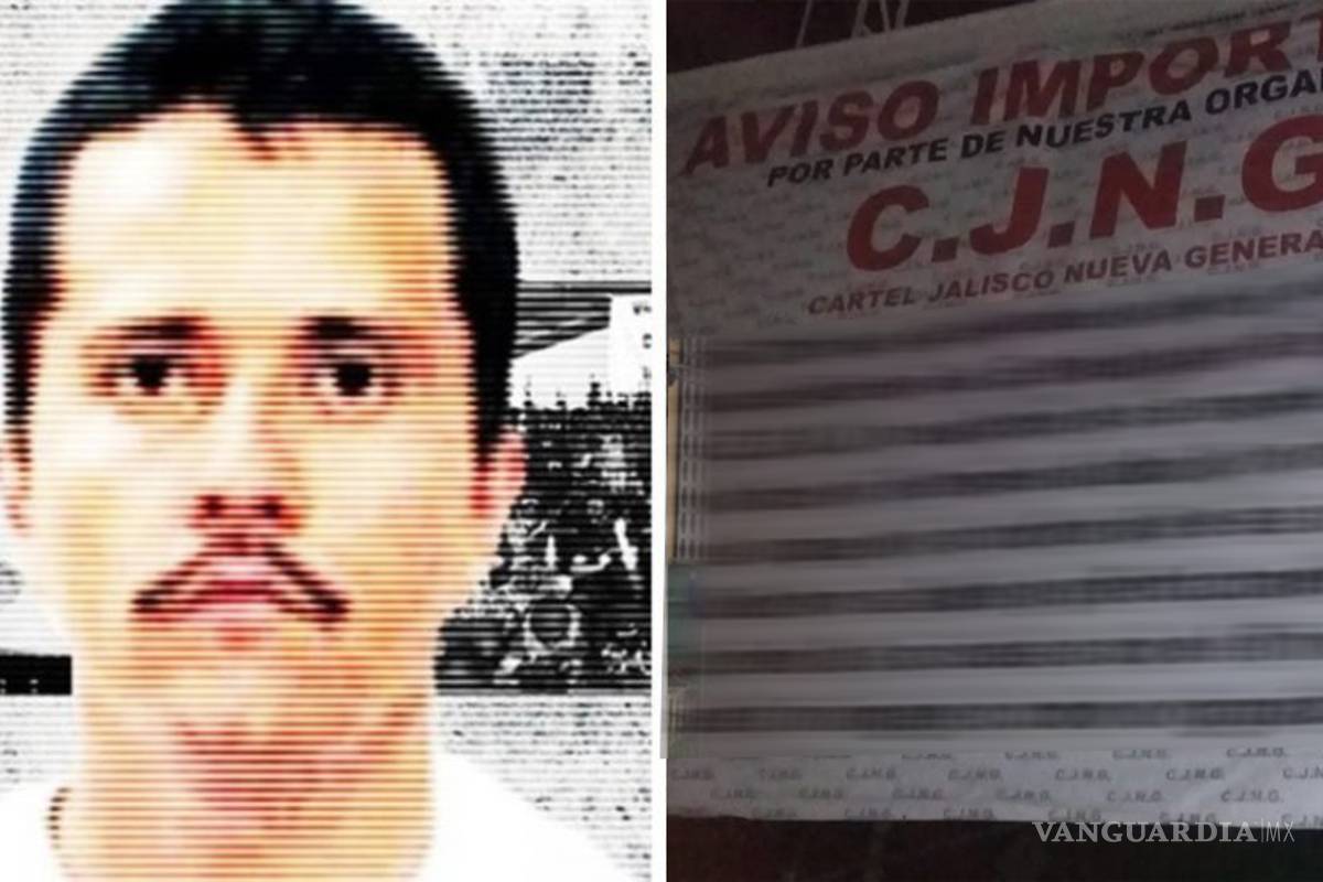 Con narcomantas, Cártel Jalisco Nueva Generación se deslinda de ataque a Consulado... Quieren &quot;ensuciar nuestra imagen&quot;