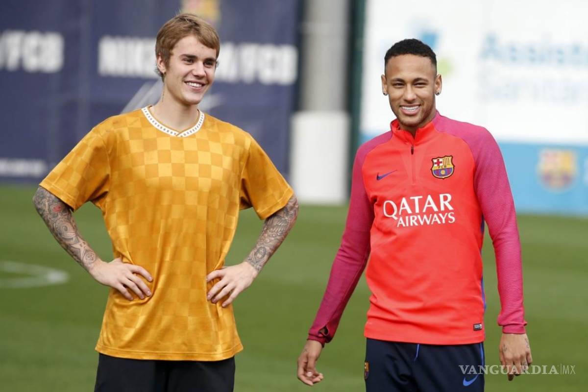 Justin Bieber se 'probó' con el Barcelona