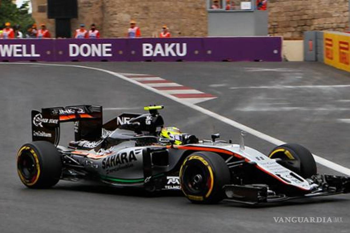 Checo Pérez termina en quinto puesto del GP de Bélgica