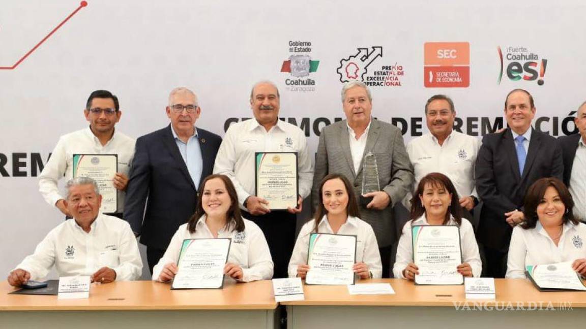 Obtiene Dirección de Desarrollo Urbano de Saltillo el Premio Estatal de Excelencia Operacional 2023