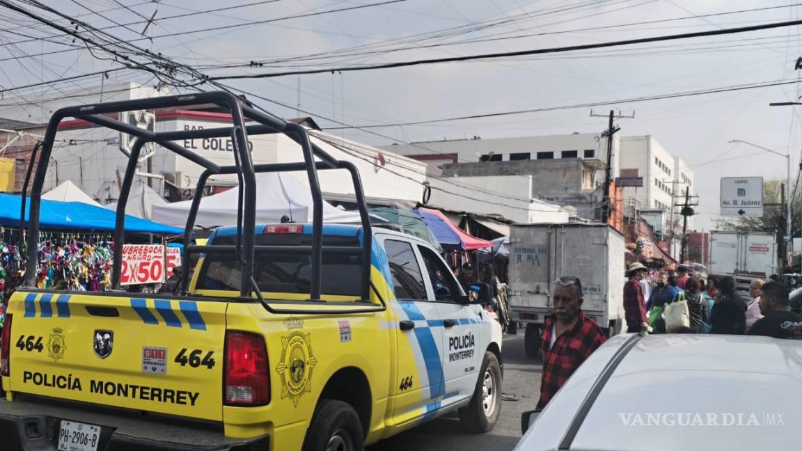 Detecta policía de Monterrey venta de fentanilo en pleno centro de la ciudad
