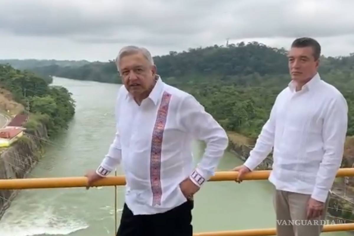 Inaugura AMLO nuevo modelo de presas hidroeléctricas; evitará inundaciones en Tabasco