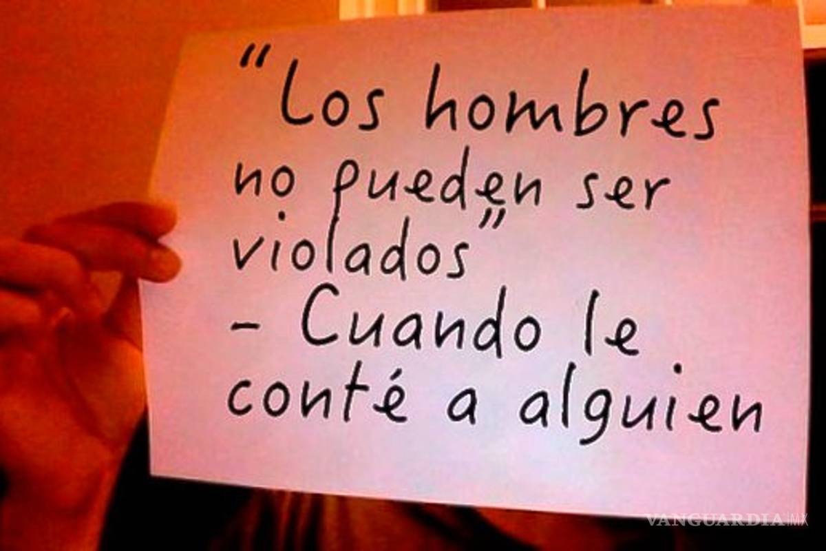 Hombres también afirman que “la culpa no era suya”, cuentan historias de abusos sexuales que sufrieron