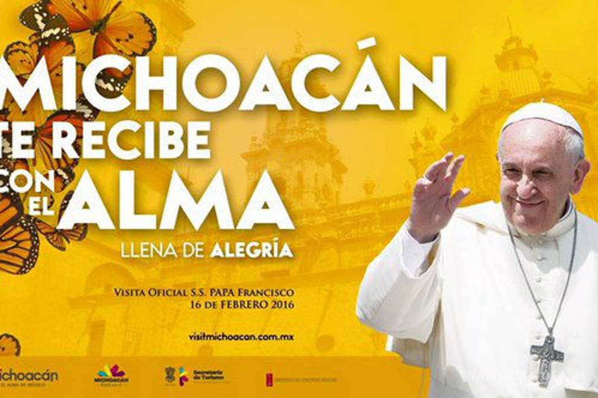 Michoacán presenta “La Ruta de la Fe” por visita del Papa