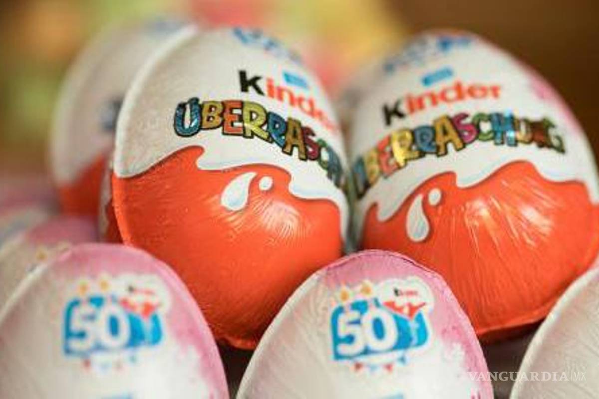 Detectan huevitos Kinder Sorpresa posiblemente contaminados en dos ciudades de Europa
