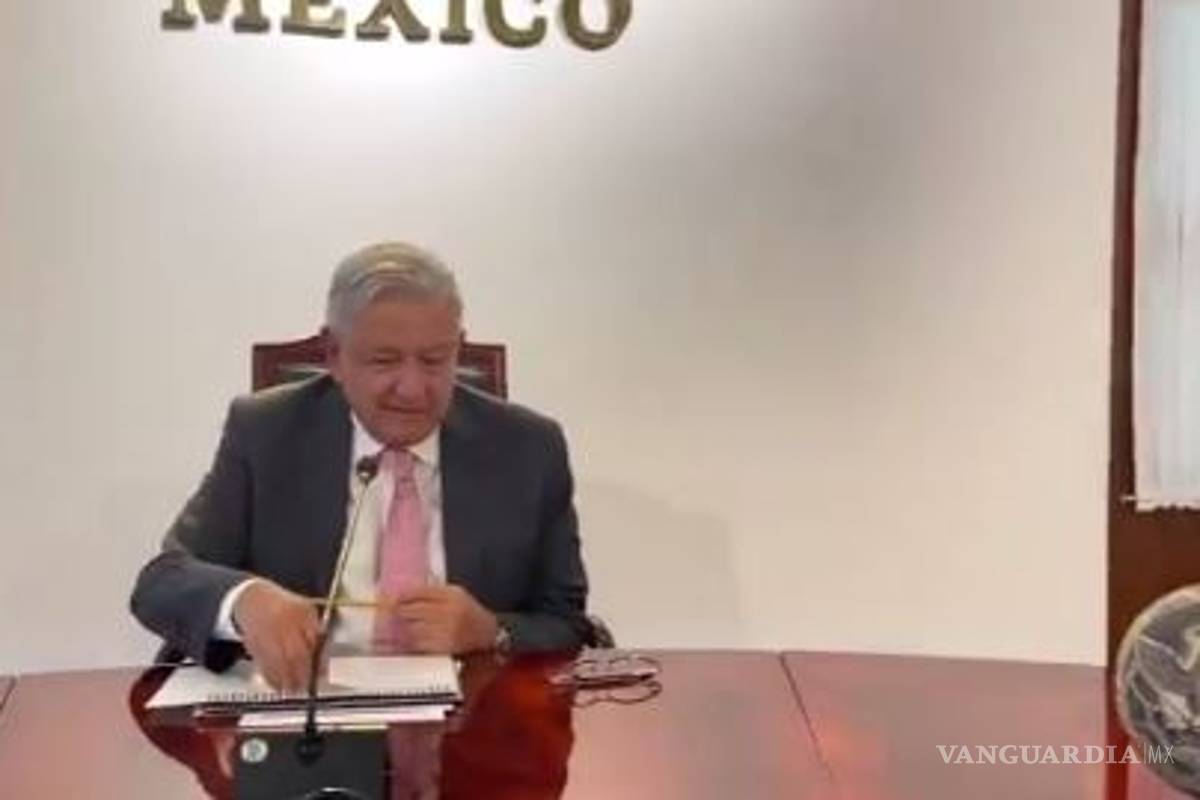 &quot;Vamos bien, estamos bien y de buenas&quot;, dice AMLO sobre impuestos