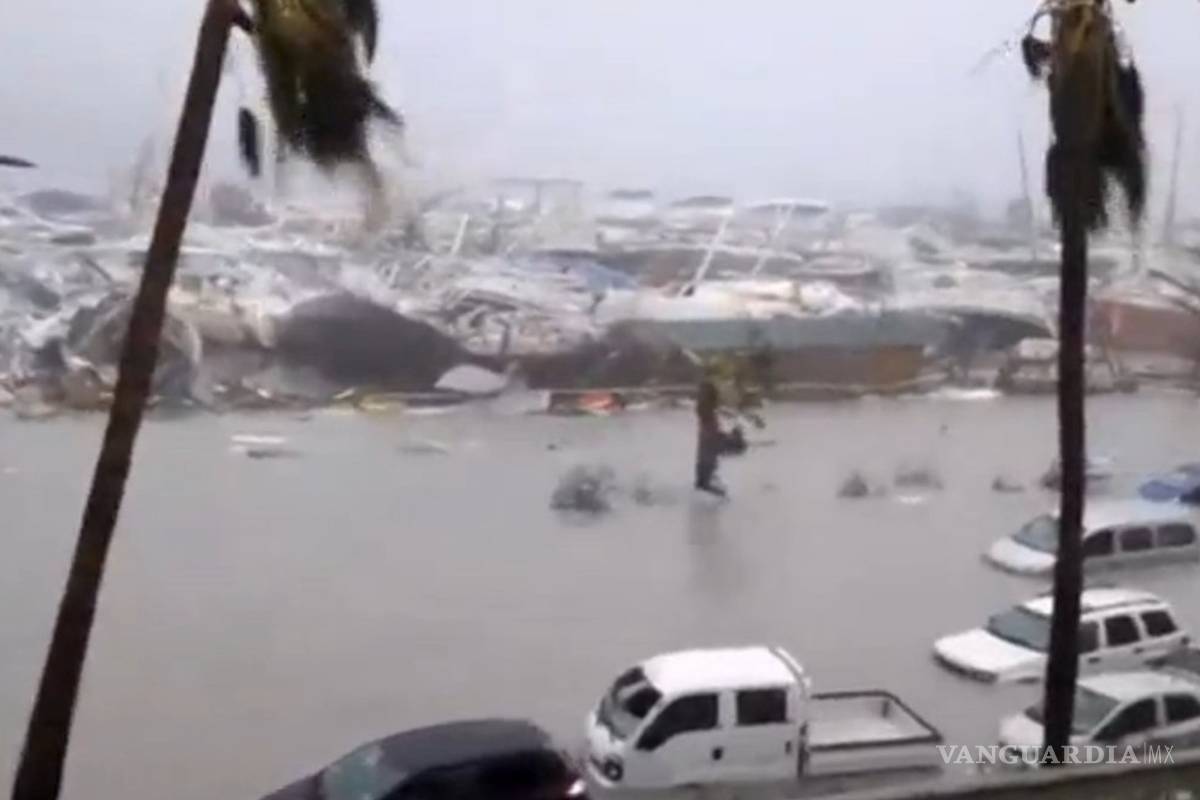 Video: Huracán 'Irma' arrastra edificio de cuatro pisos en isla San Martín