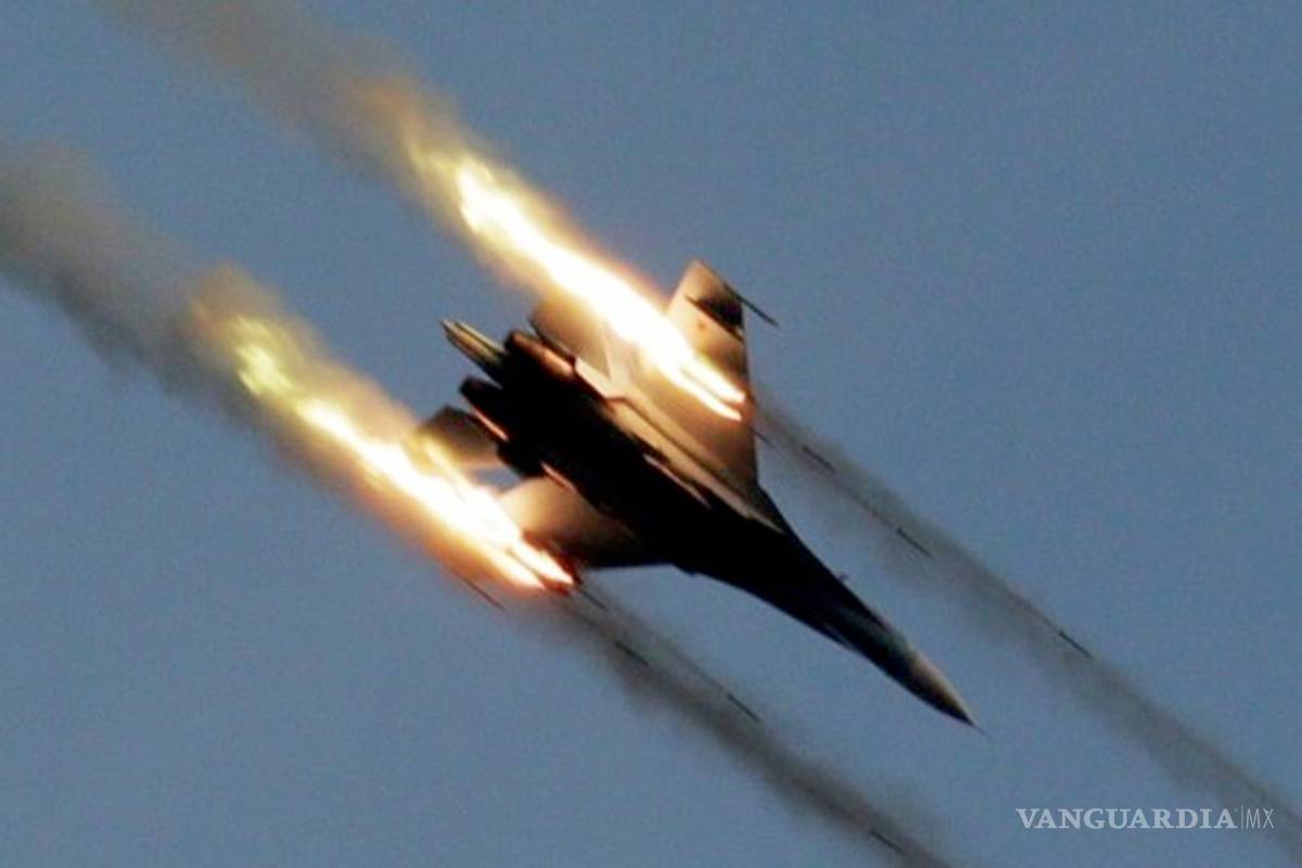 Aviones rusos lanzan casi medio millar de ataques contra terroristas en Siria