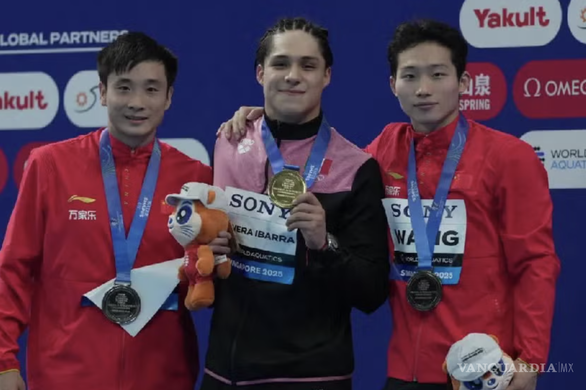 $!En una competencia reñida hasta el último salto, Osmar superó a los favoritos Yuan Cao y Zongyuan Wang, representantes de China.