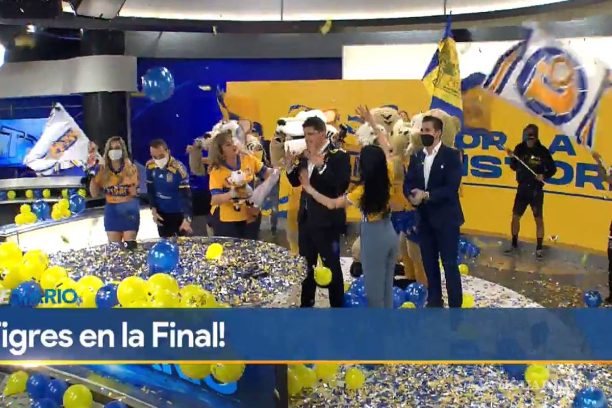 $!María Julia Lafuente lo hace de nuevo y tiene una espectacular entrada por el triunfo de Tigres