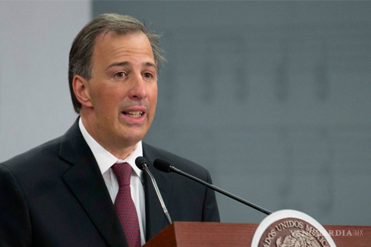 México enfrenta tiempos difíciles: José Antonio Meade
