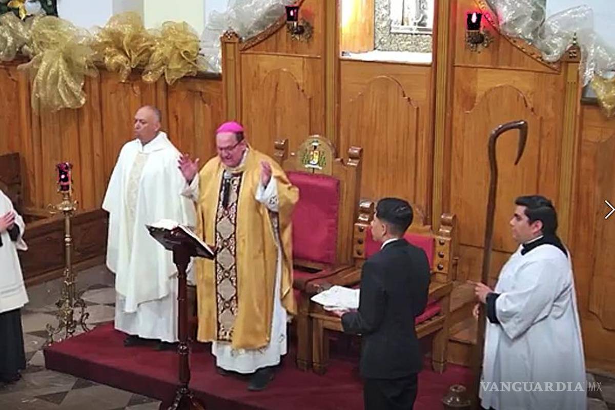 Saltillo: Por el renacimiento de una vida nueva oró la Iglesia en la Misa de Navidad oficiada por el obispo Hilario González