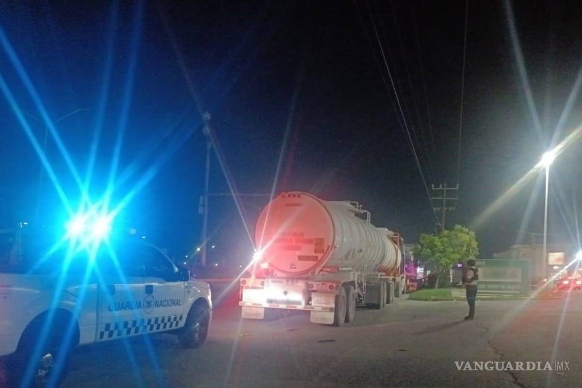 Detienen a hombre con 63 mil litros de combustible de procedencia ilegal, en Nuevo León