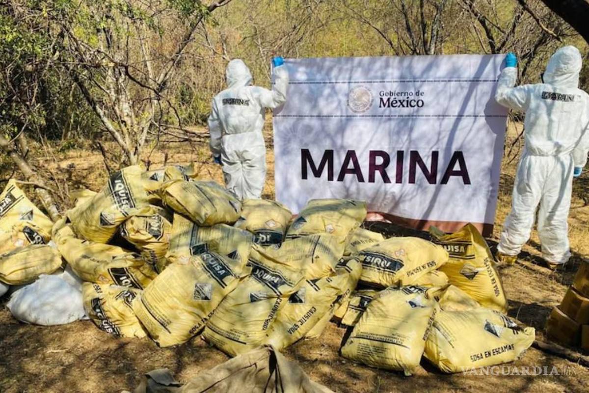 $!Destruye Semar laboratorio clandestino en Sinaloa; lo ligan al Cártel de Sinaloa