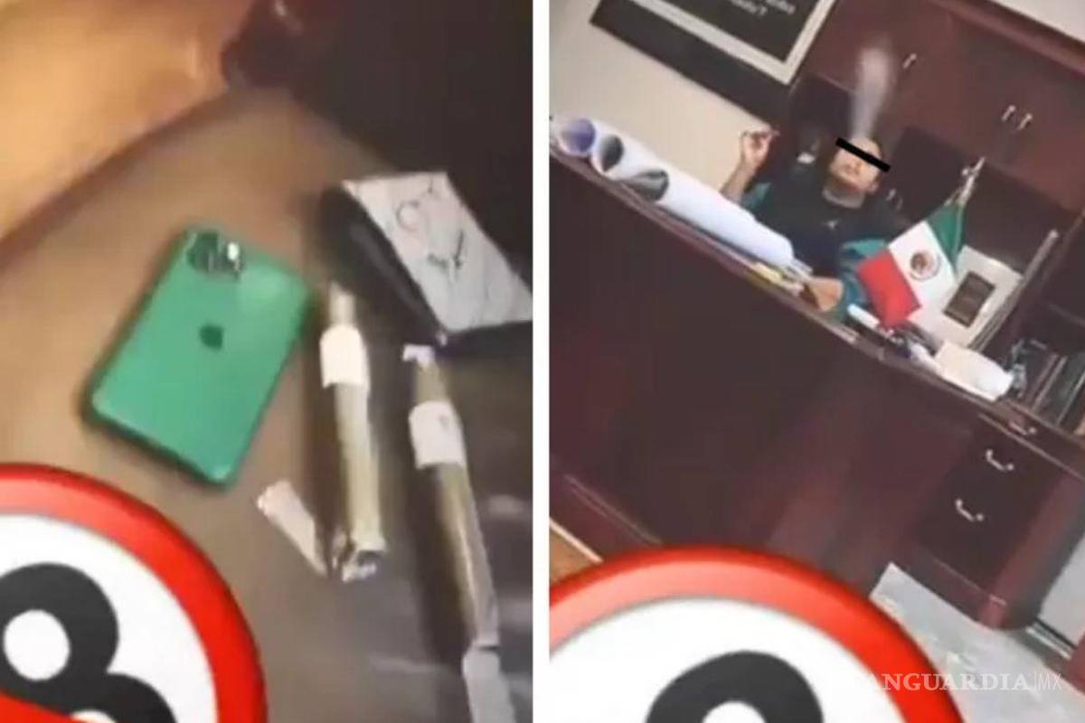 ‘Fumando en Palacio Nacional’: tiktoker exhibe a supuesto hijo de AMLO y las redes estallan