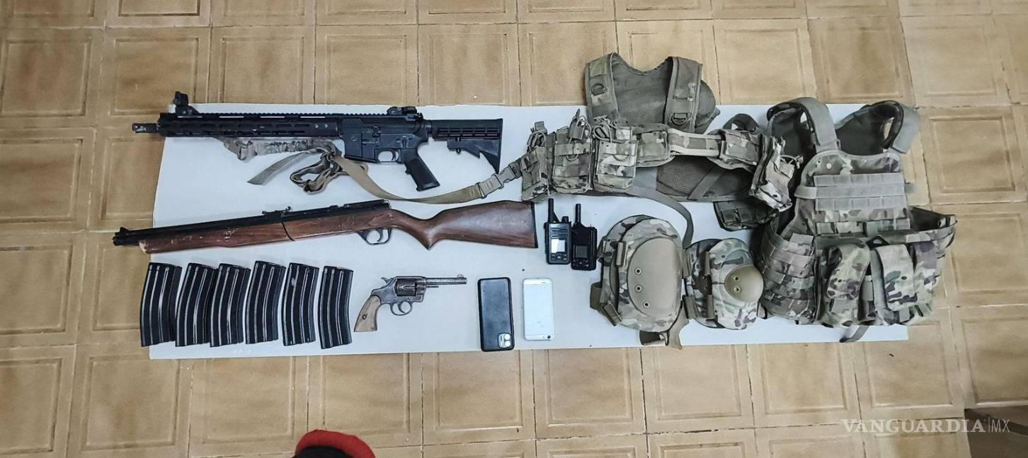 Caen dos generadores de violencia con armas de uso exclusivo, en NL