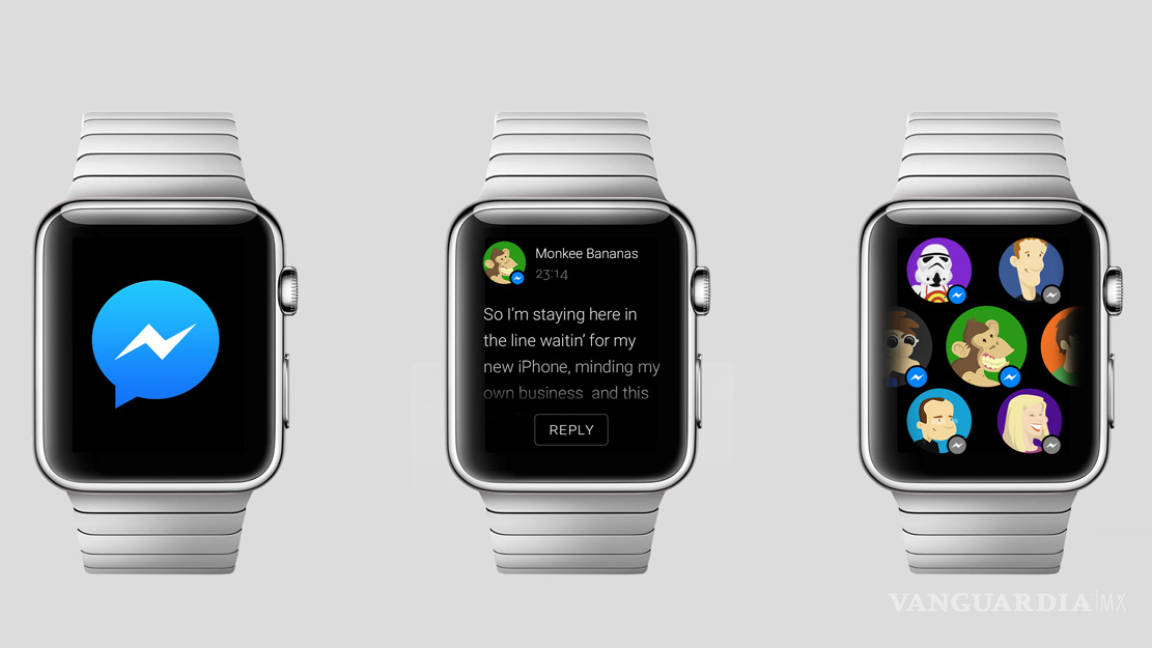 Ya se puede usar Facebook Messenger en Apple Watch