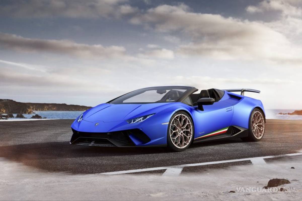 Lamborghini Huracan Performante Spyder, impresionante convertible de 640 caballos