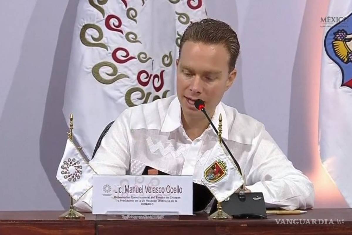 Manuel Velasco asume la presidencia de la Conago; Riquelme, encargado de Derechos Humanos