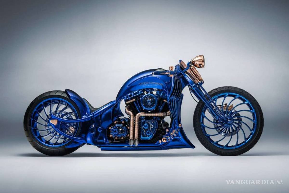 Harley-Davidson Bucherer Blue Edition, la moto más cara, casi dos millones de dólares