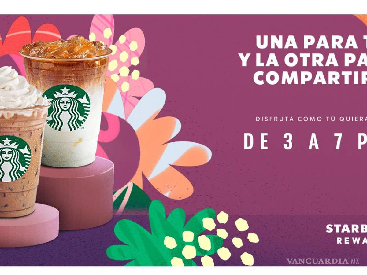 $!Starbucks ofrece 2x1 durante esta semana de abril: fechas y condiciones