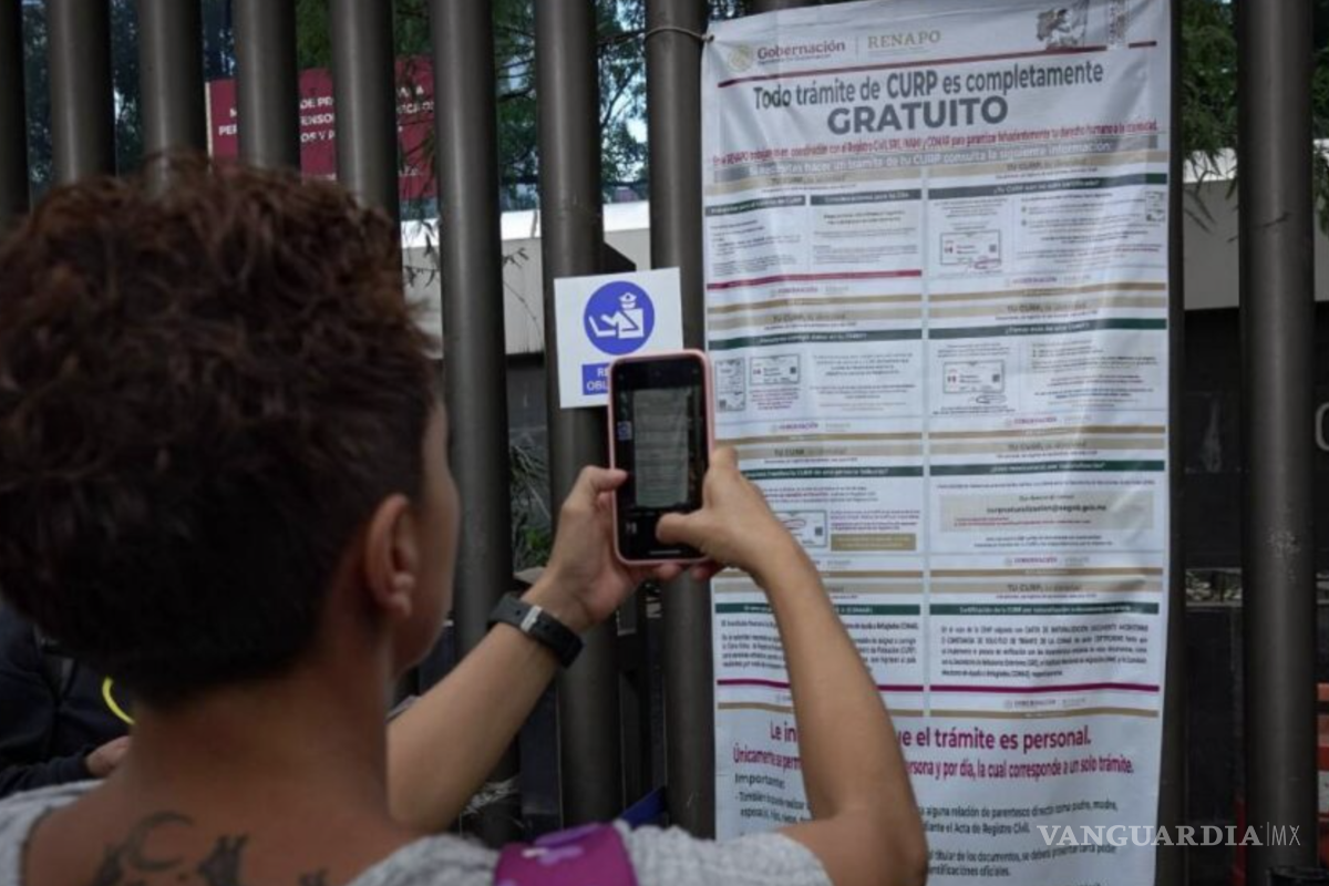 $!Horarios para tramitar la CURP biométrica que debes tomar en cuenta