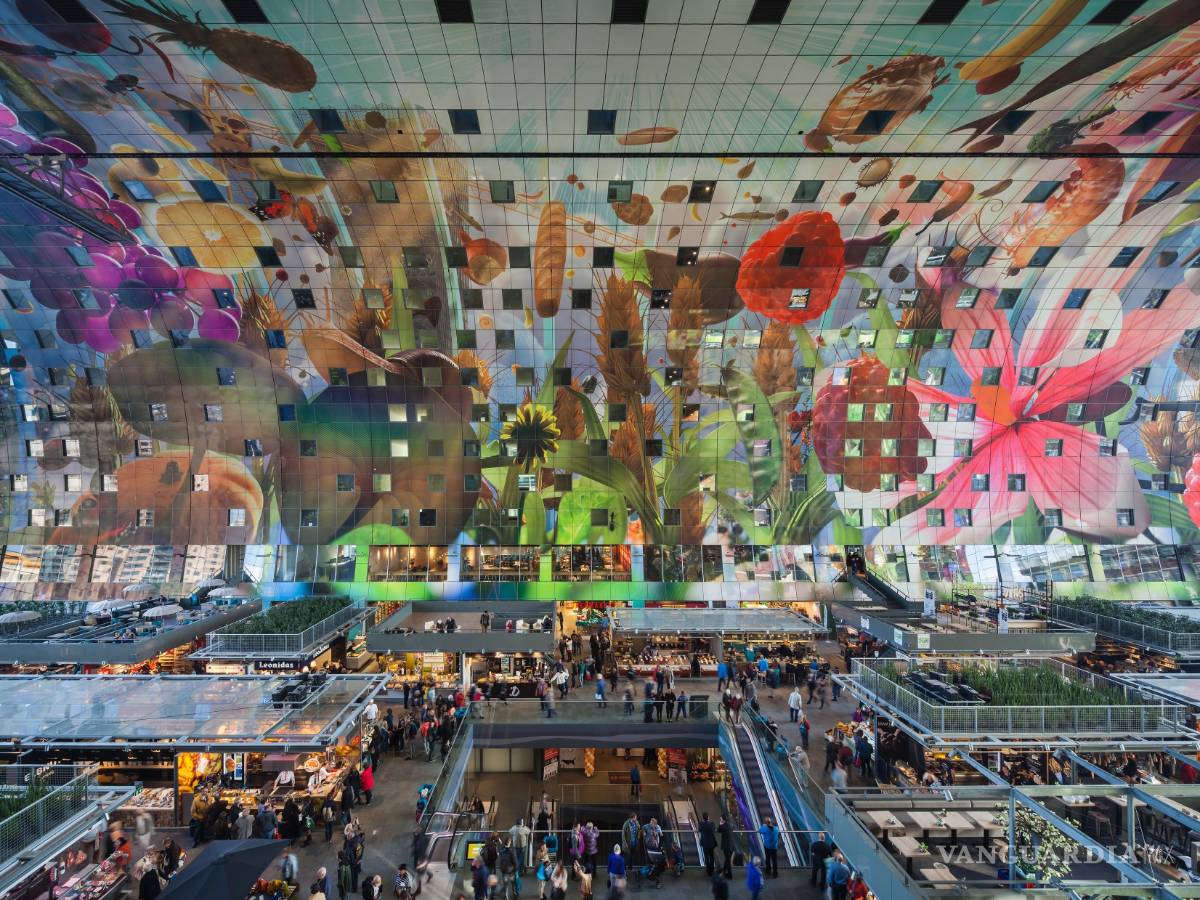 $!Market Hall de Rotterdam, el mejor centro comercial del siglo