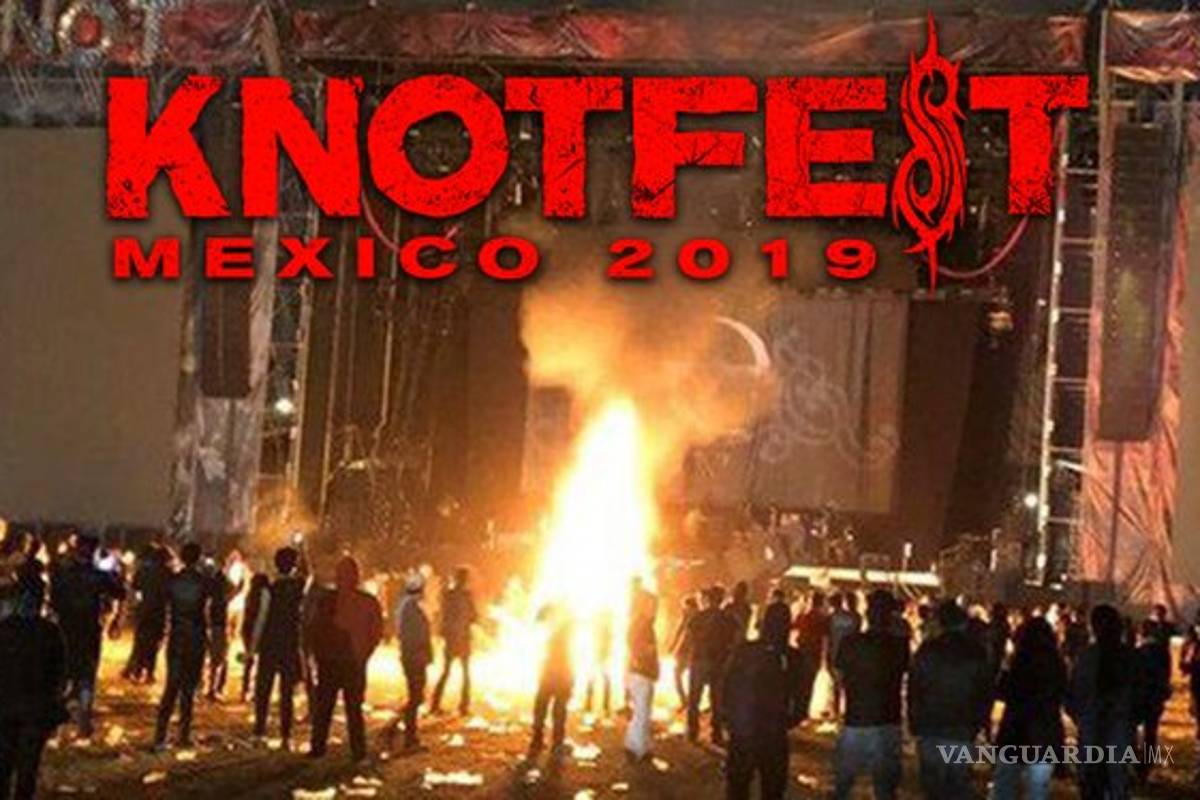 Knotfest arde en llamas: Slipknot y Evanescence no salieron y algunos asistentes molestos quemaron instrumentos