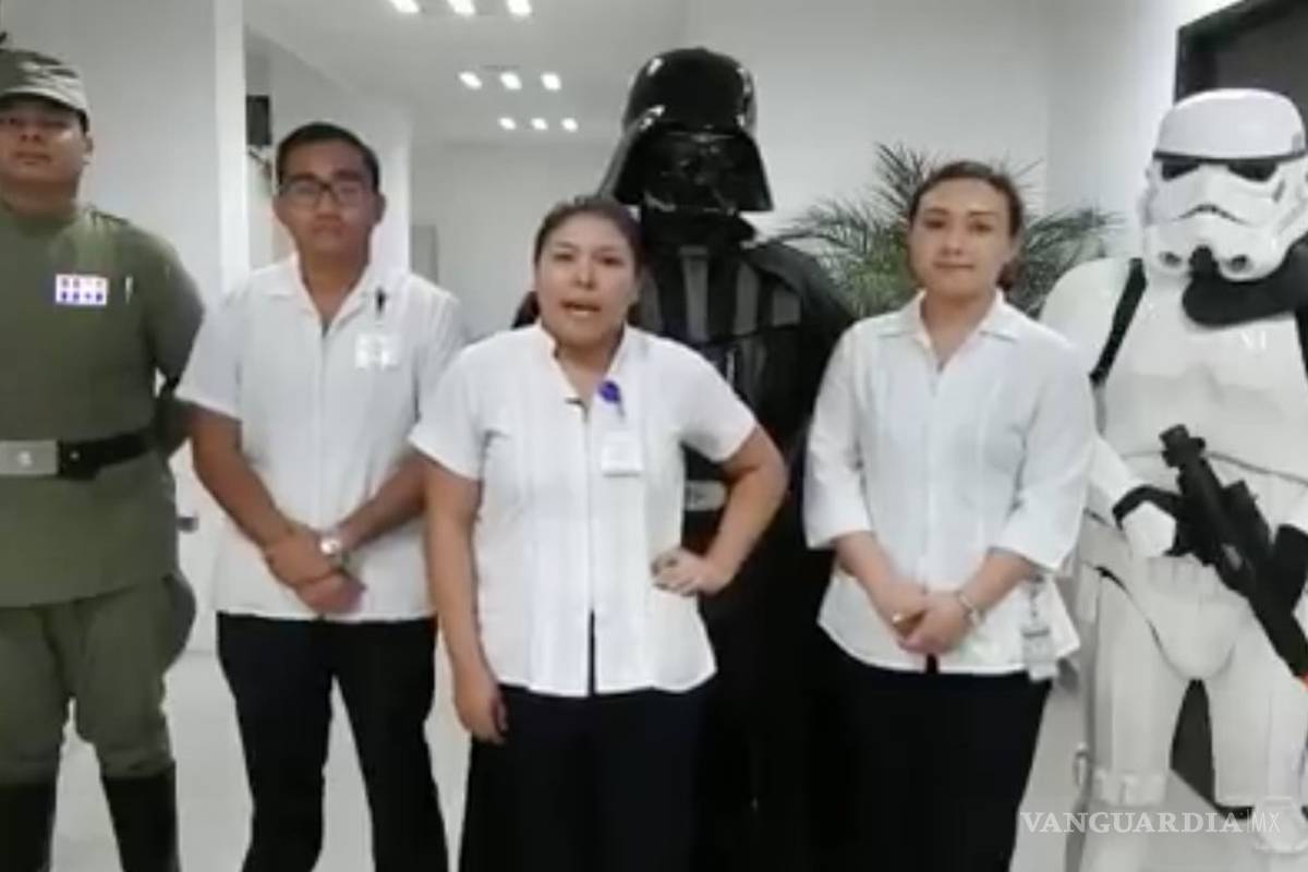 Que la fuerza los acompañe: Campeche usa a Darth Vader para combatir el VIH