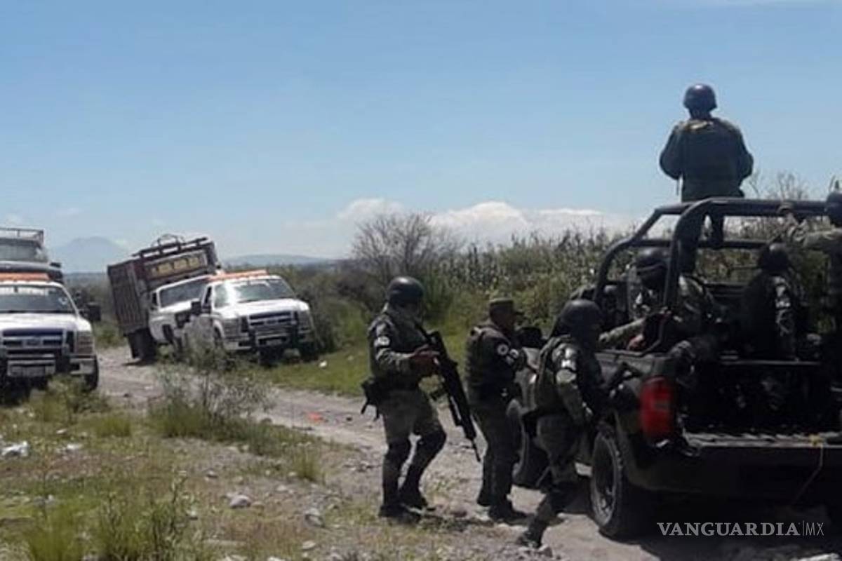 Robatrenes desarman y agreden a elementos de la Guardia Nacional, en Tlaxcala