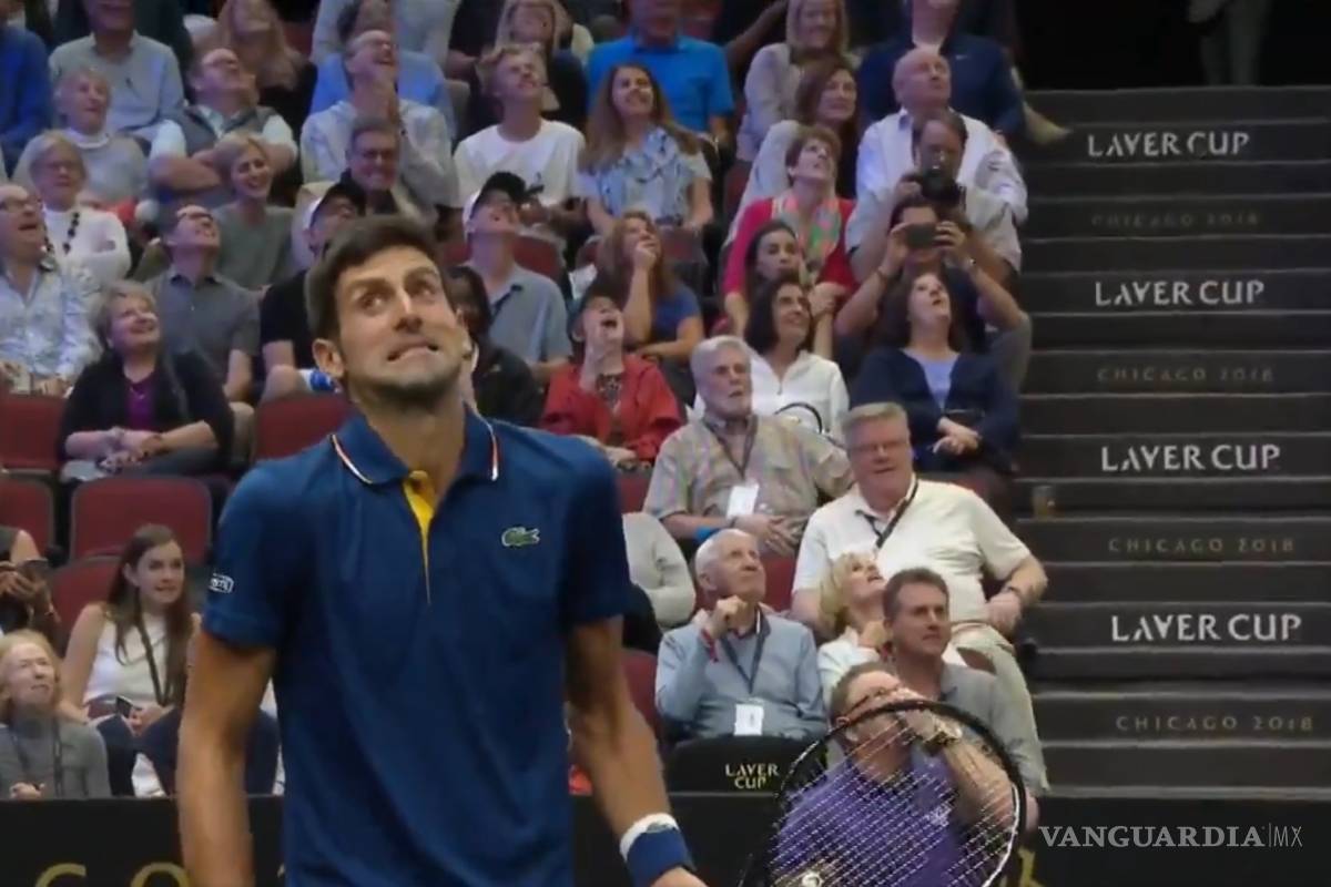 Djokovic golpea a Federer en la Laver Cup