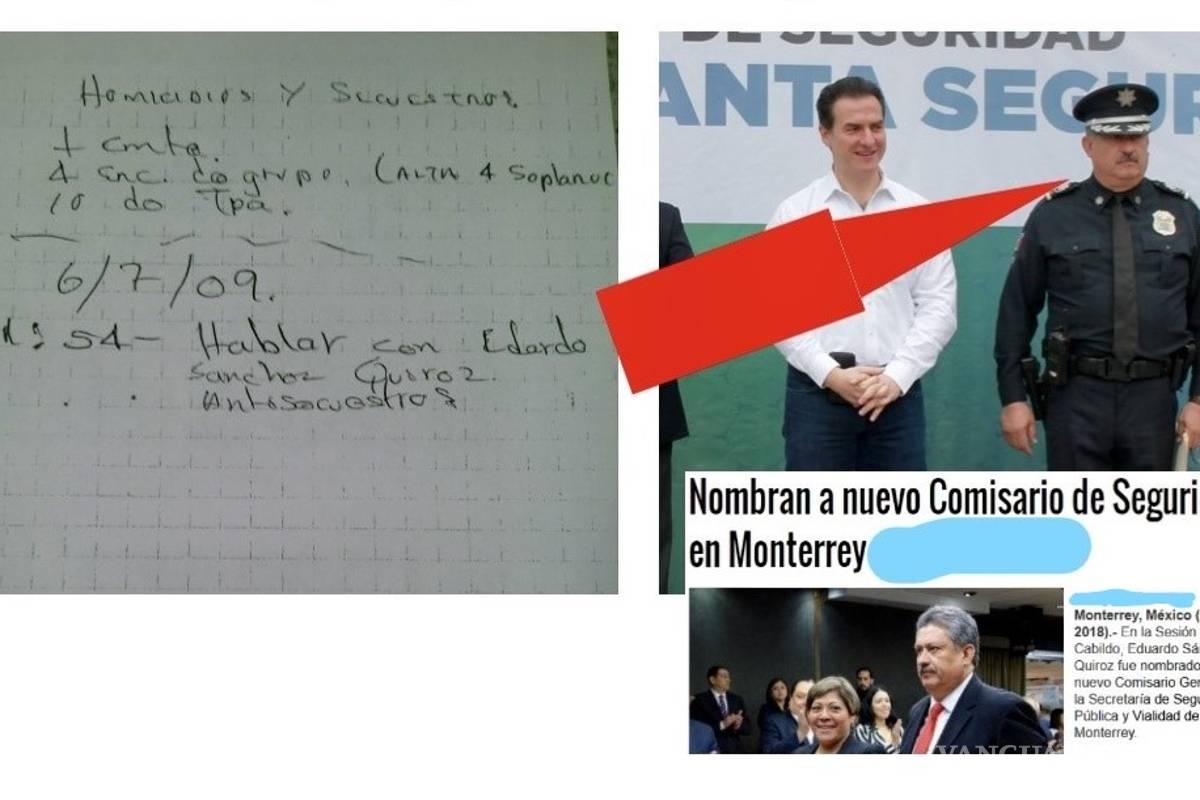 $!Narco nómina incluye a Adrián de la Garza y colaboradores suyos en 2009