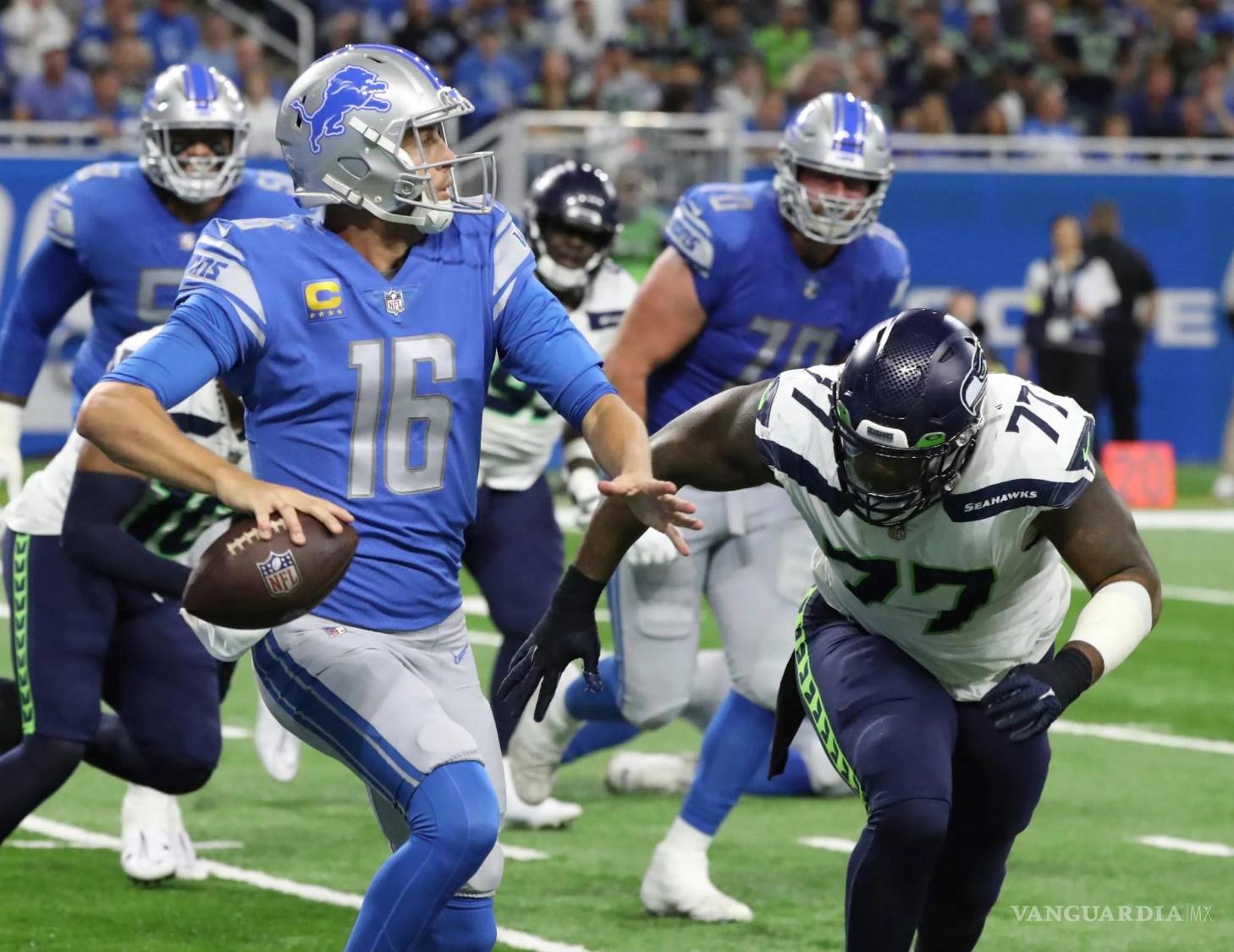 $!Se espera que Lions y Seahawks se den un agarrón en su duelo dominical.