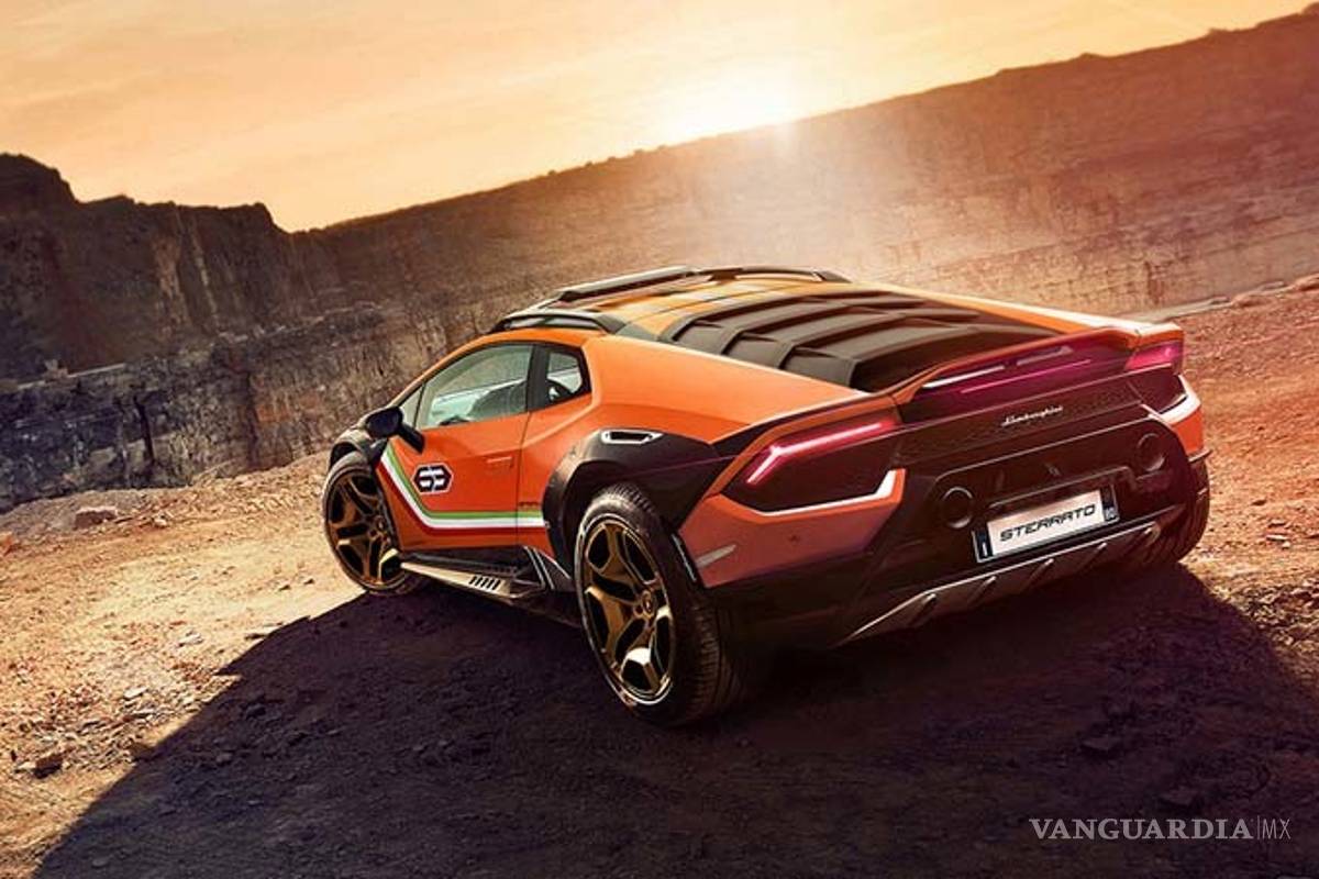 $!Lamborghini prepara un poderoso Huracán todoterreno, Sterrato