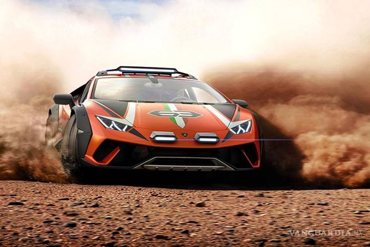 Lamborghini prepara un poderoso Huracán todoterreno, Sterrato