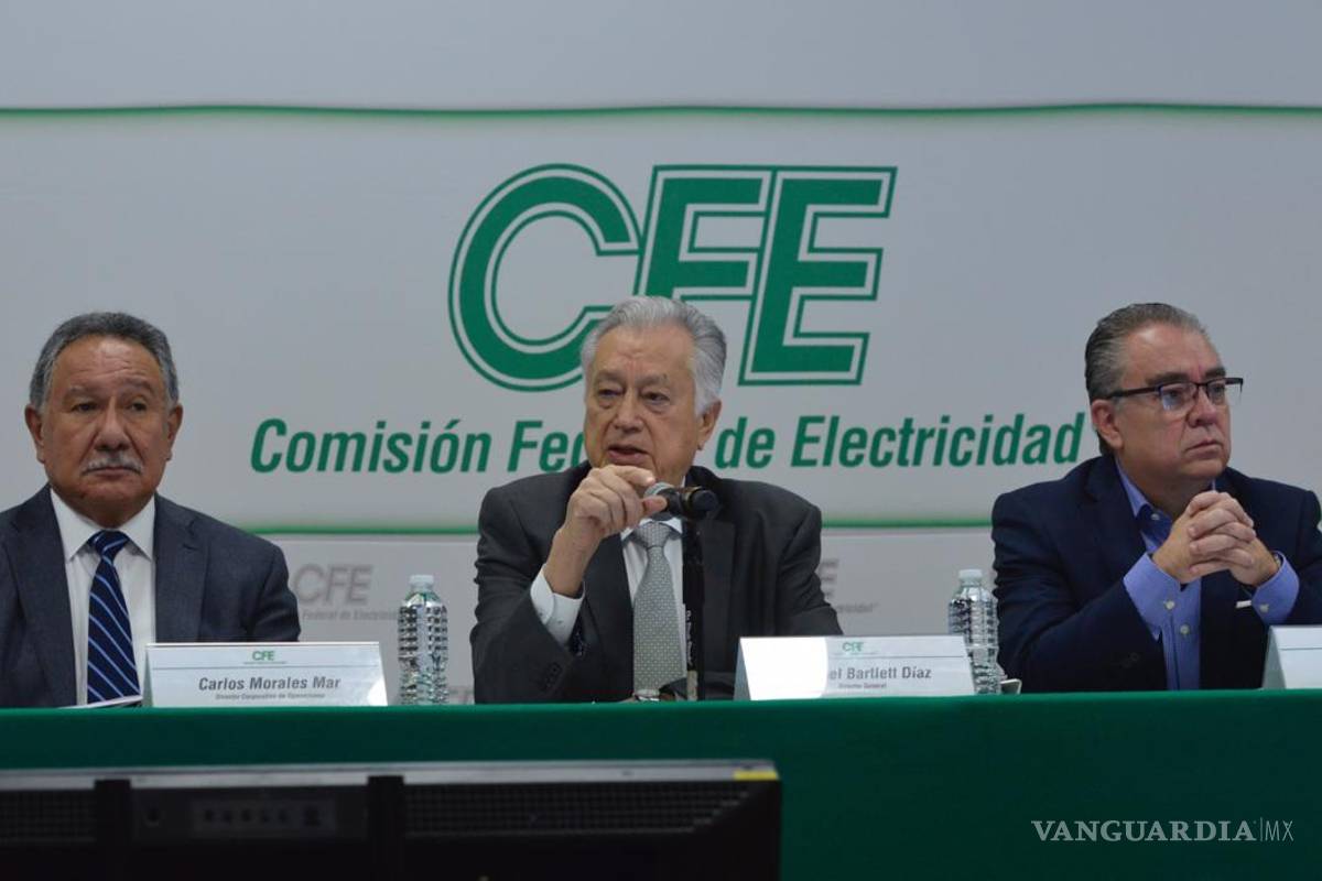 Manuel Bartlett anuncia la licitación de 5 nuevas plantas de ciclo combinado para la CFE