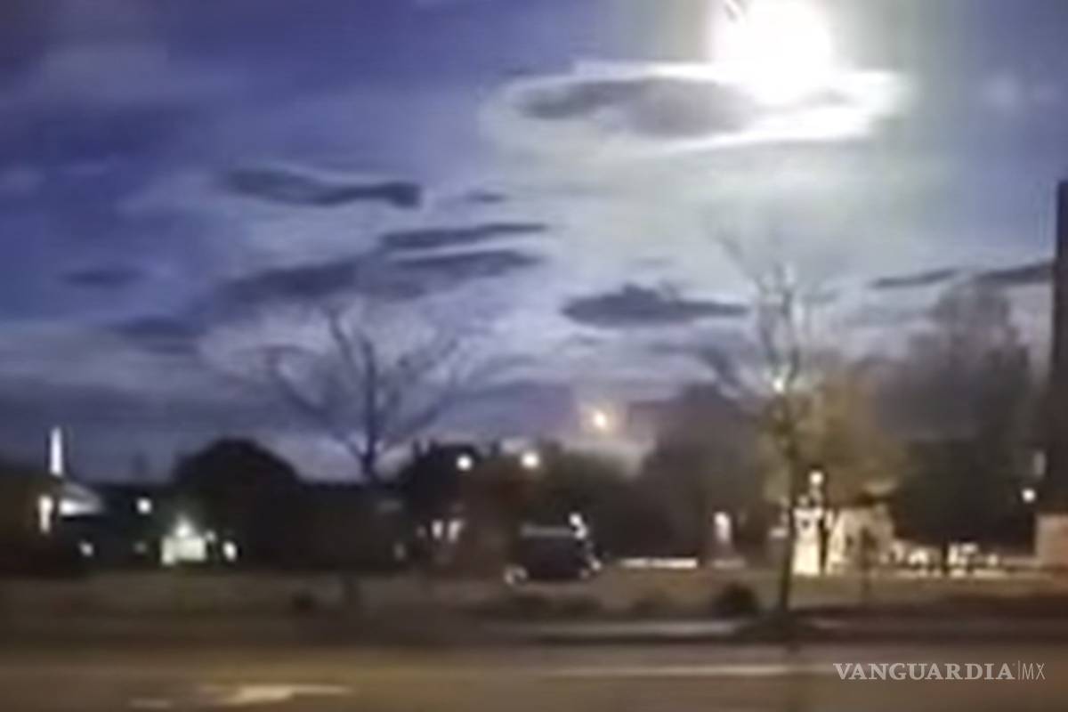 Capta meteorito cruzar por Norteamérica (VIDEO)