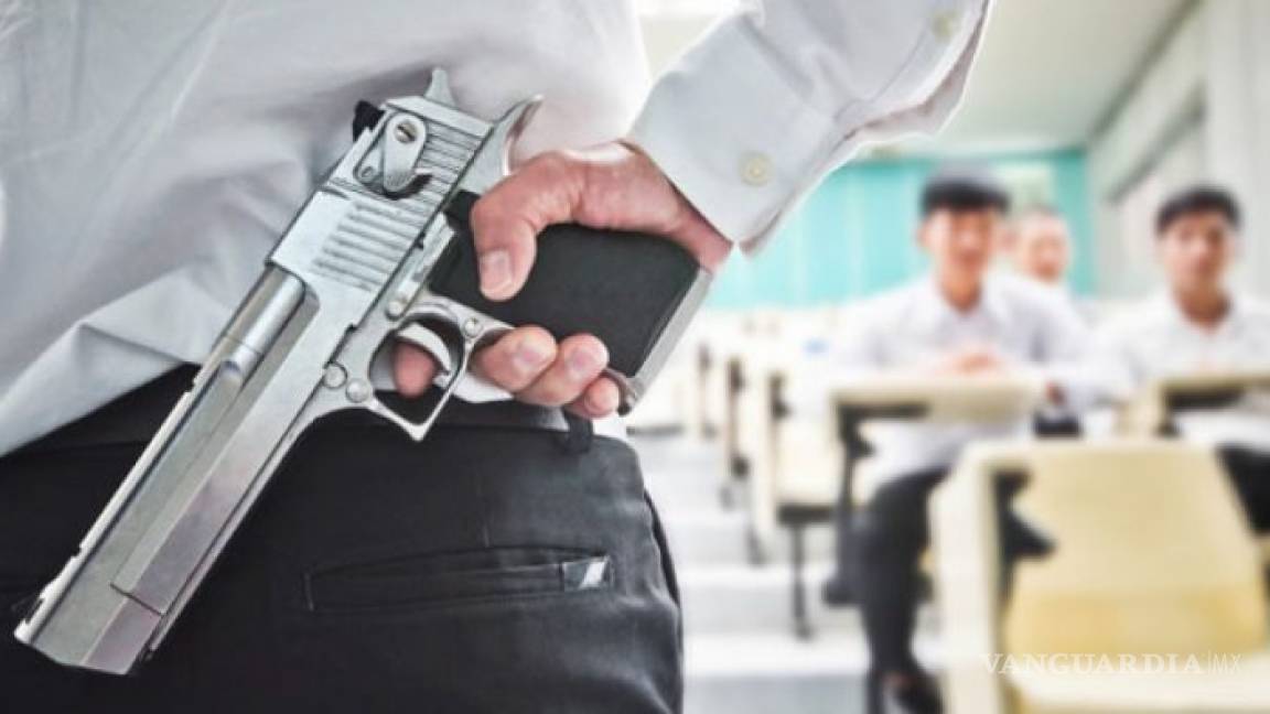 Profesores podrán portar armas en las escuelas de Florida, Estados Unidos