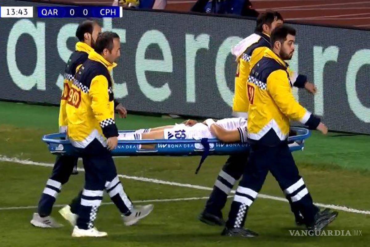 Rodrigo Huescas enciende las alarmas: el mexicano salió lesionado al minuto 13 en la Champions League